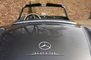 Rear View of the Merecedes 300SL