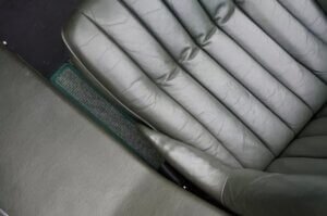 Leather quality shown on the Merc 300SL